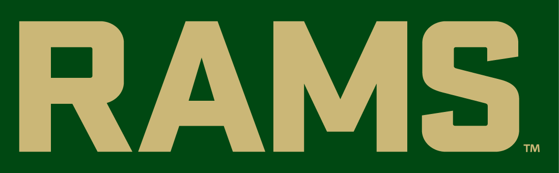 Colorado State Rams 2015-Pres Wordmark Logo v2 DIY iron on transfer (heat transfer)